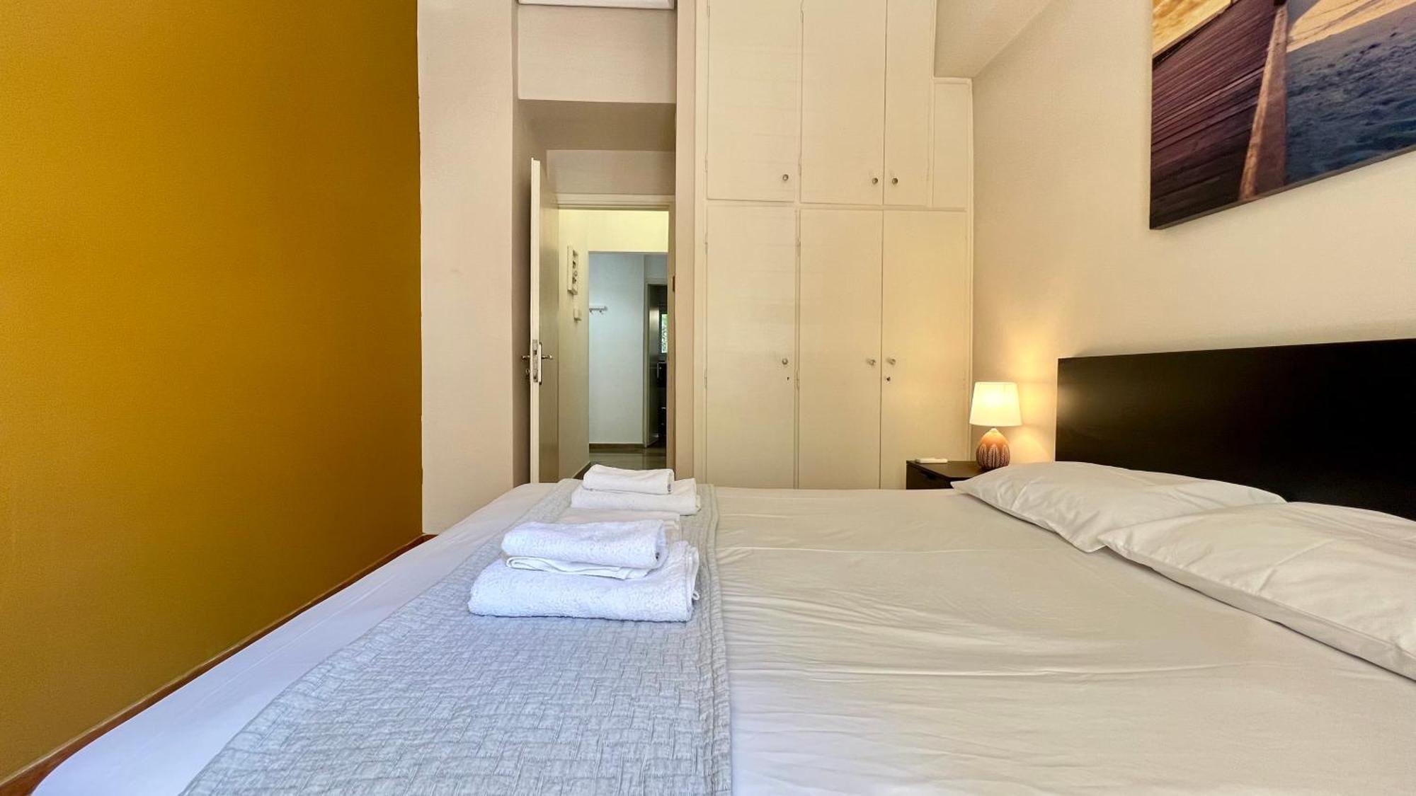 Modern & Cozy 51Sqm Apt In Thisseio Athene Buitenkant foto